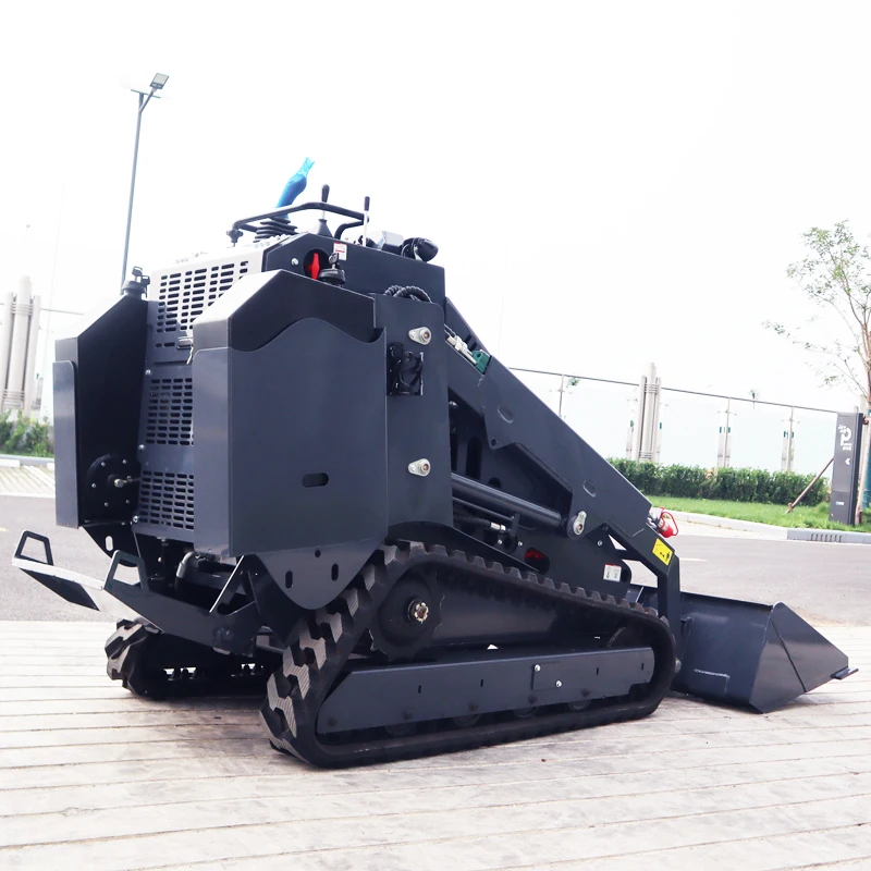 Cheap Diesel 700KG Skid Steer Loader Earth-moving Handling Mini Skid Steer Loader snow cleaning Skid Steer Loader For Sales