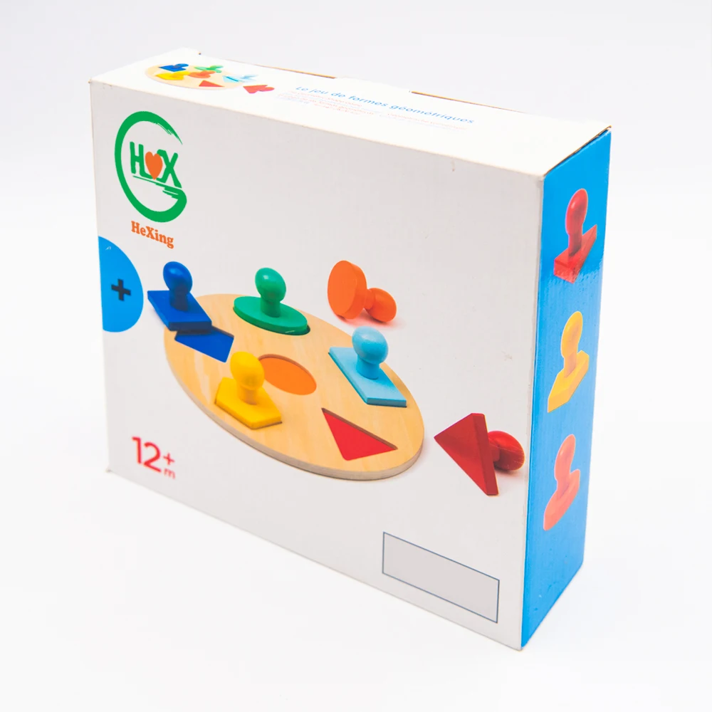 2024 Hot wood learning tools Geometric score creative toys, puzzle board puzzles DIY toys