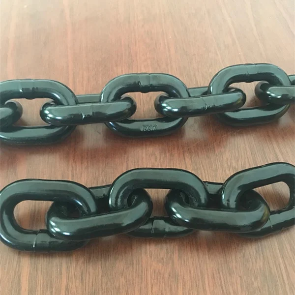 16x48mm  G100 lifting Chain with Electrophoresis or black oxide