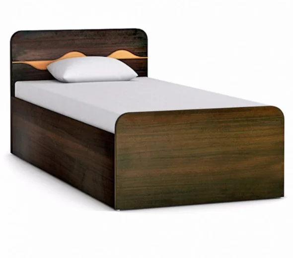 
Best Price Bedroom Furniture Single Double Wood Beds for Adult 1.9m Length 