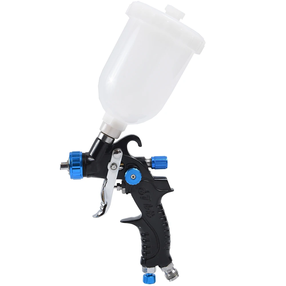 High Quality HVLP MINI Spray Gun W-602 Painting Gun 0.8,1.0mm Nozzle Water Based Professional Air Spray Gun Airbrush For Car