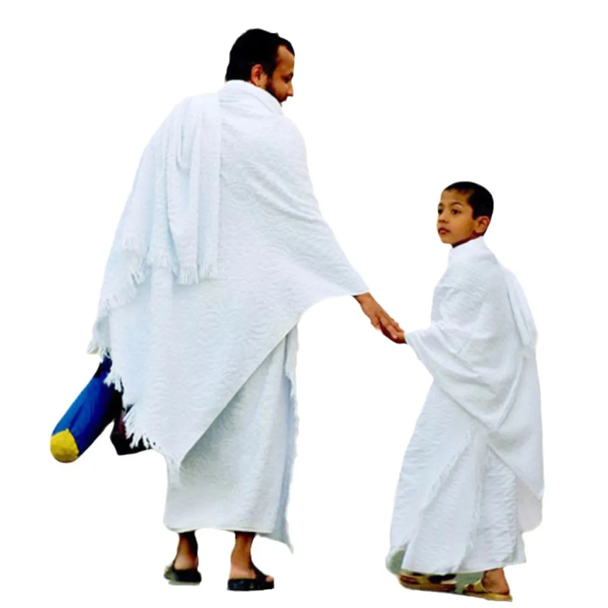 Cheap 1.4kgm Men Ihram Set Pilgrimage Clothes Handuk Turki Tube Muslim Arab Hajj Umrah Towel Microfiber Micro Fiber