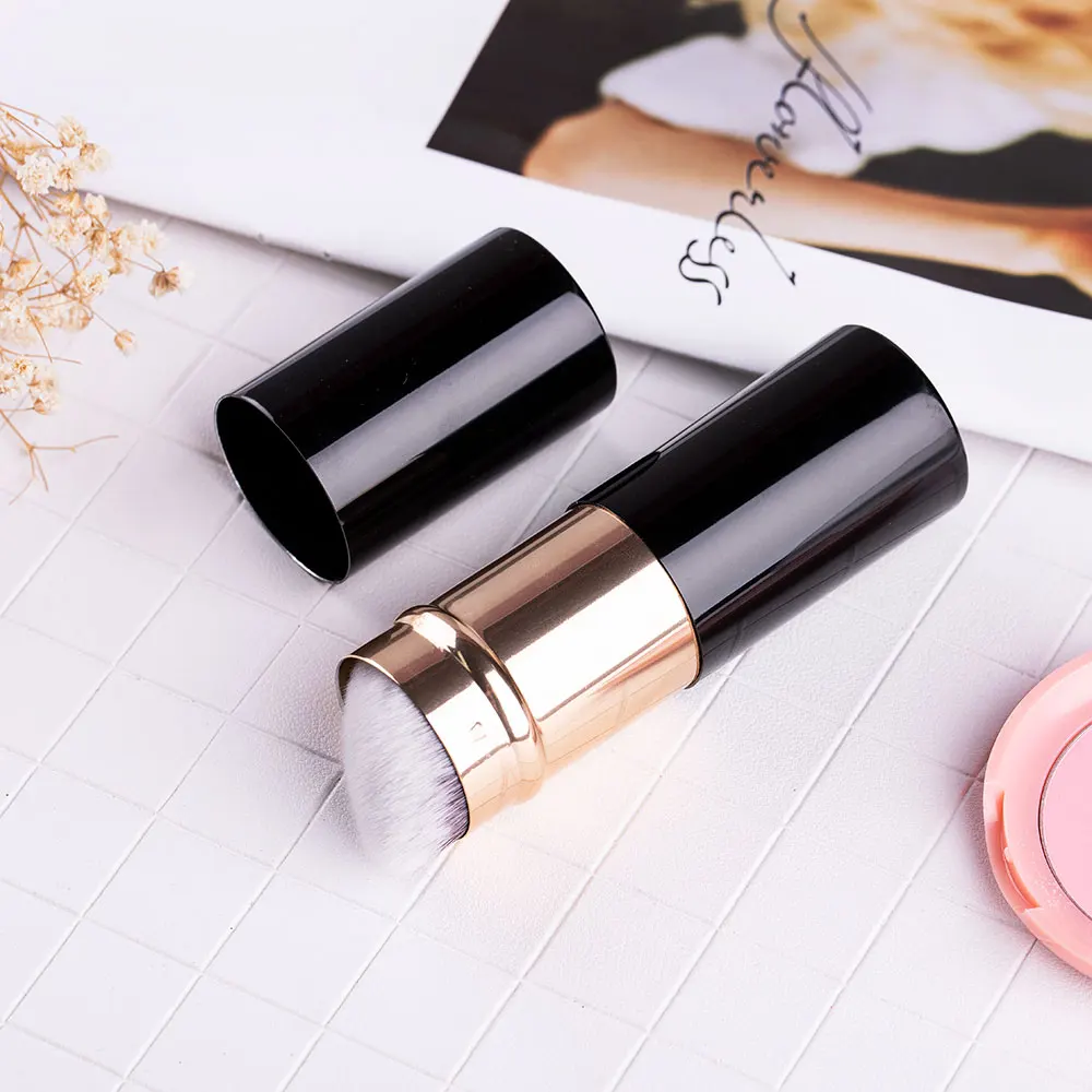 
Wholesale New High Quality Soft Hair Brush Kabuki Retractable Brush Angled Powder Cosmetic Brush 