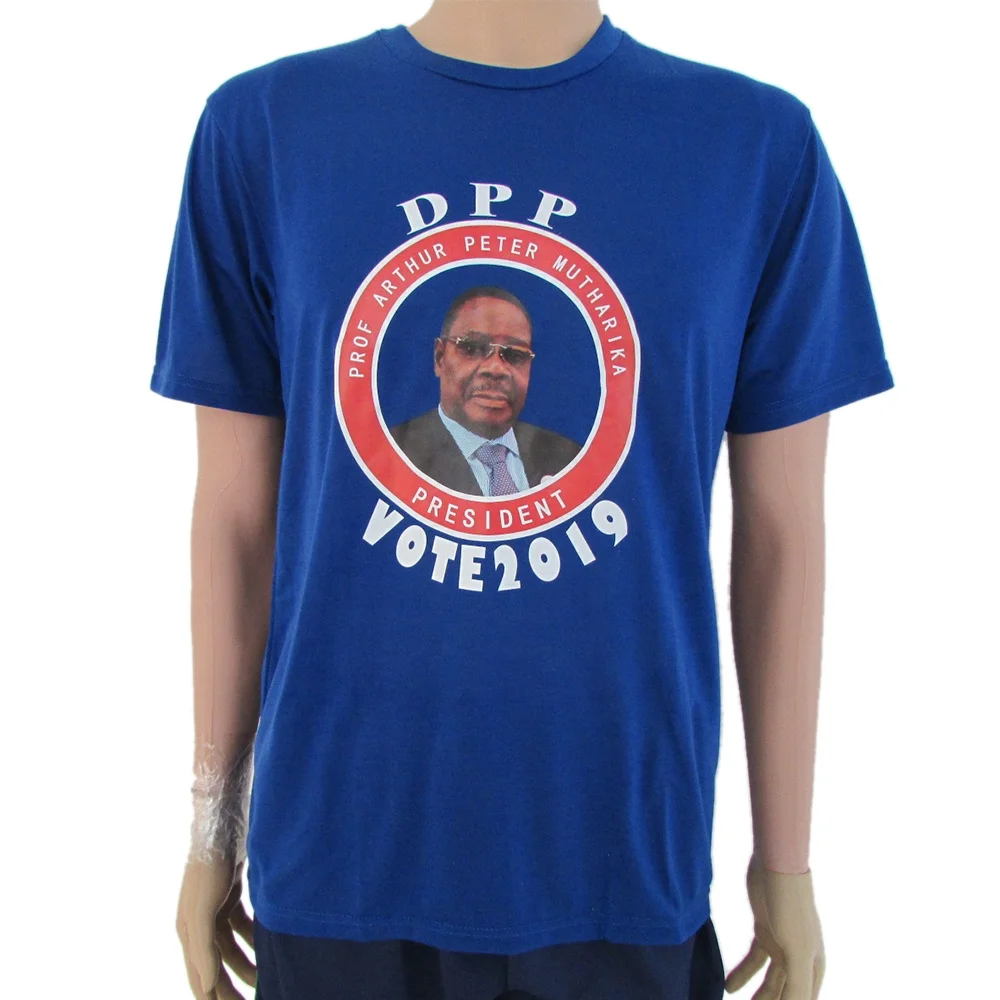 Wholesale Trump Election T shirt 90g 100g 110g 120g Cheap Polyester Printed T-shirts Custom President Image in Bulk