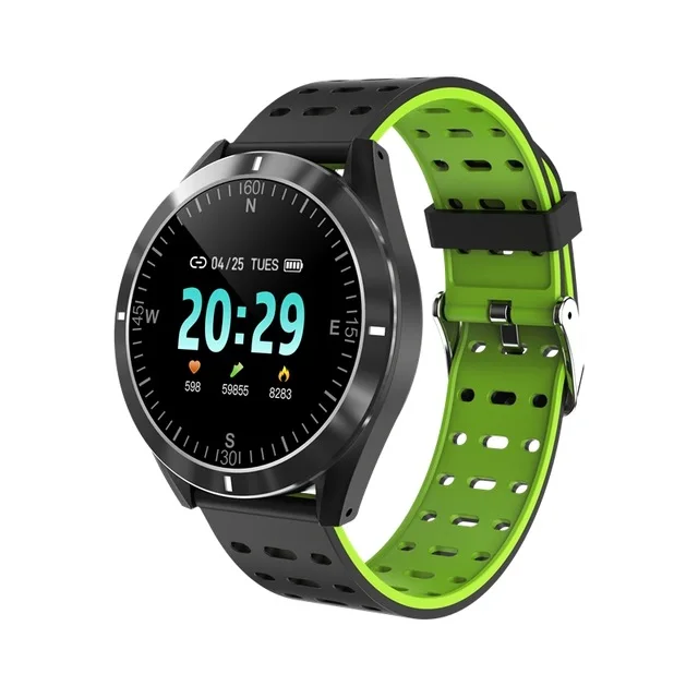 Смарт-часы P6 с цветным экраном 1,3 дюйма, фитнес-трекер, пульсометр, измерение артериального давления, напоминание, водонепроницаемый смарт-браслет