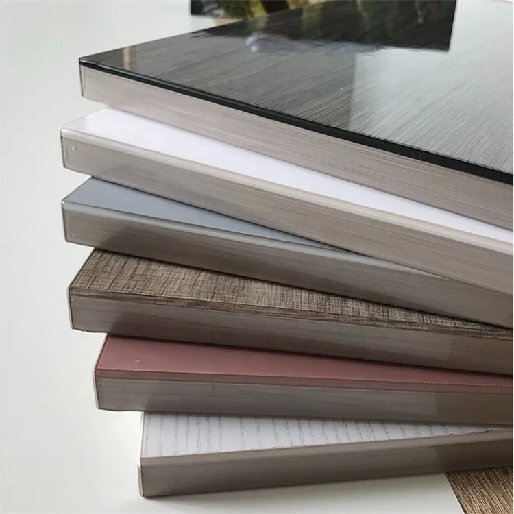 High gloss 18mm uv coated mdf board UV MDF board PET MDF for kitchen funiture decoration