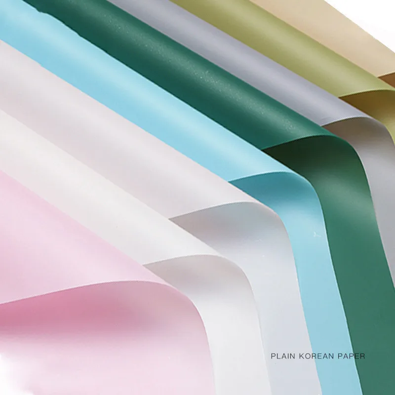 Small bouquet flower wrapping tissue paper black flower wrapping paper