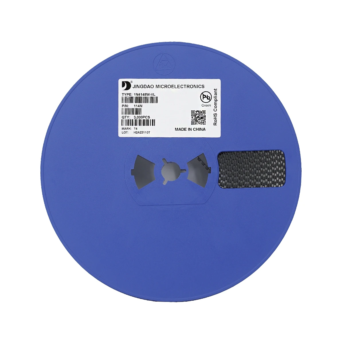 JINGDAO brand 1N4148W-VL  100V 0.3A SOD123 Screen printing T4 SMD switch diode