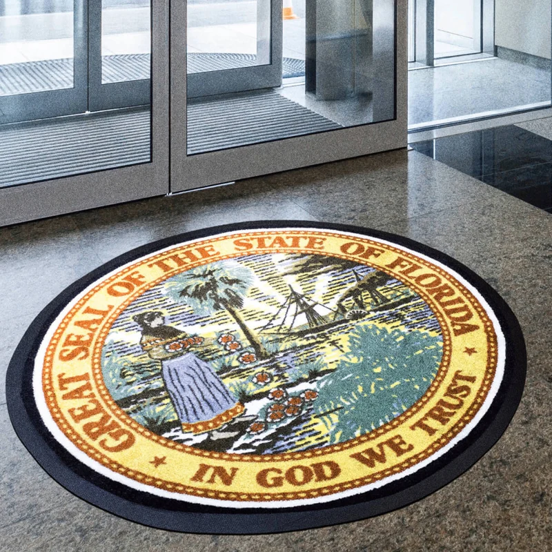 Outdoor Indoor Personalized Customs Rugs with Logo