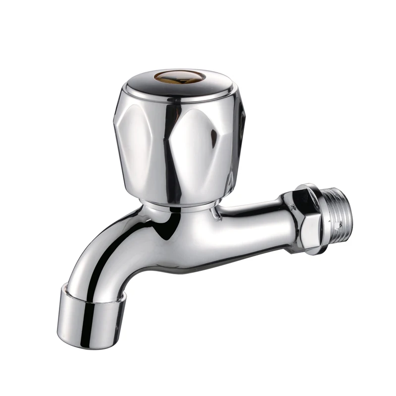 New 3D Model Design Modern Single Ceramic Bibcock Faucet Taps ABS and Plastic Wall-Mounted for Hotels Gardens Made in China