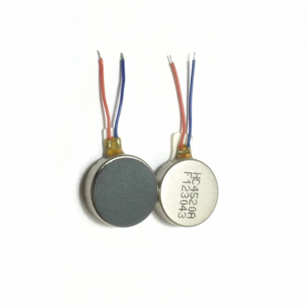 Taidacent 12 мм * 3,4 мм микро матовый вибрационный плоский двигатель 3 в витой пряжкой вибрирующий двигатель 1234 вибромотор для мобильного телефона