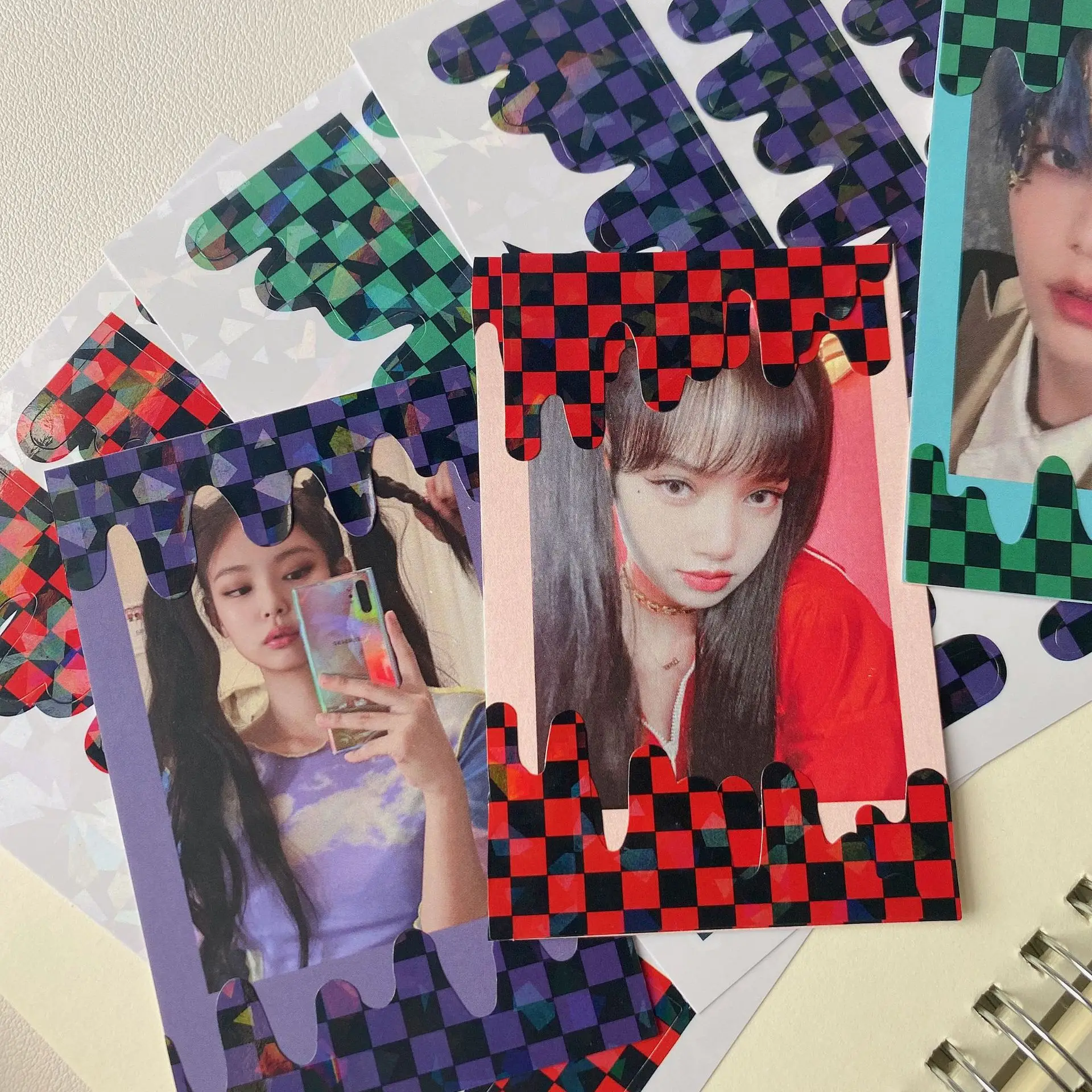 Korean INS Sparkling Sticker Fashion Decorative Stickers Fun Sticker