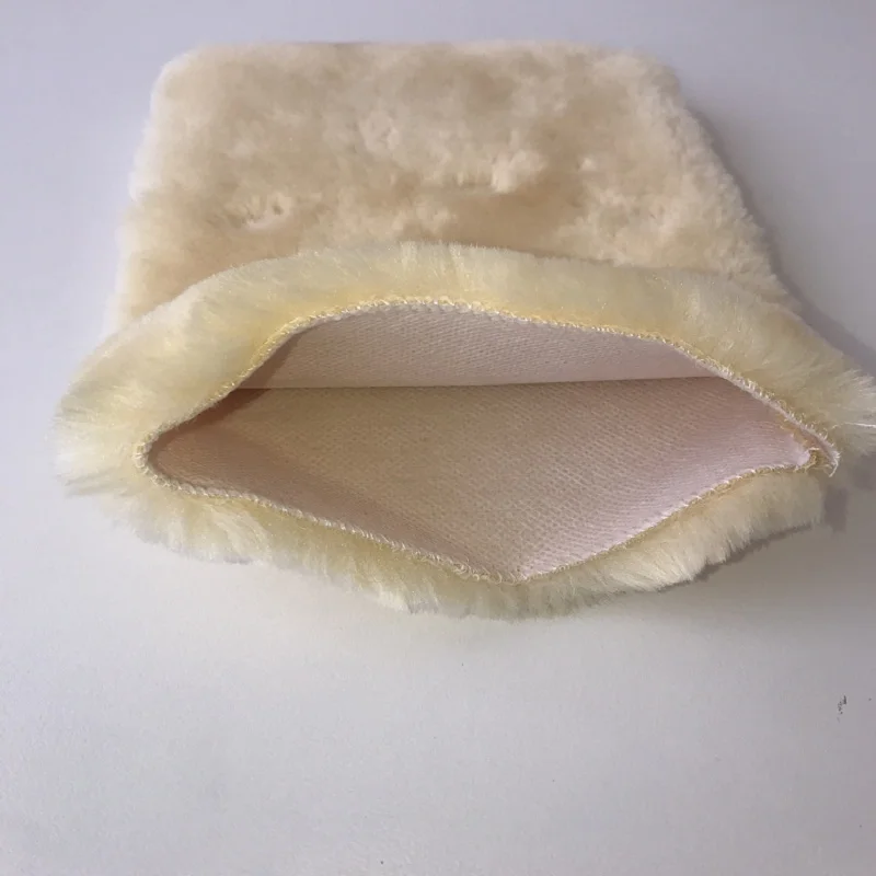 wholesale sheepskin wash pad/Car care products wash mitts
