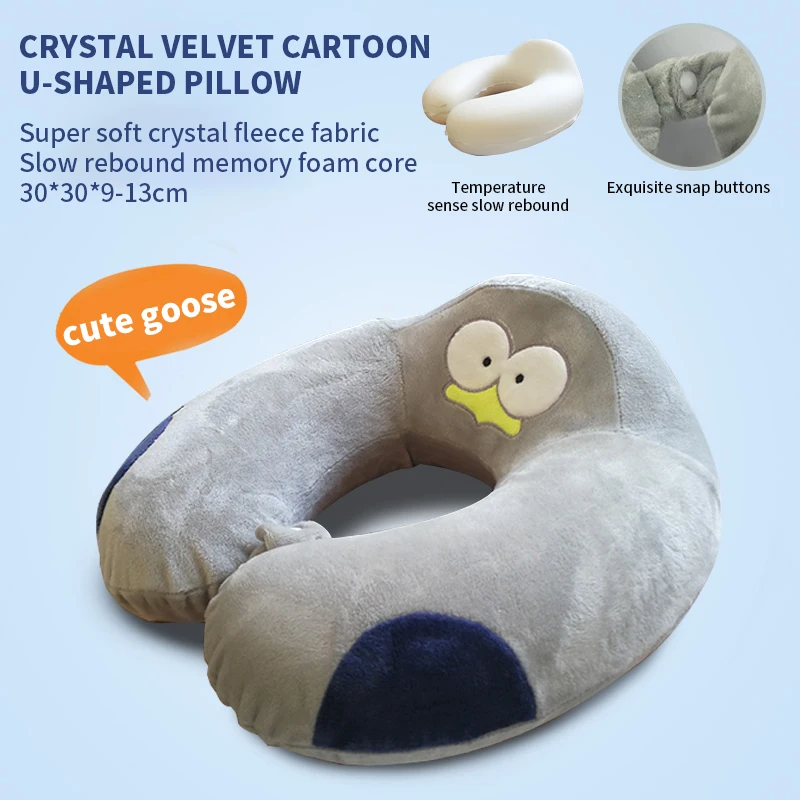Factory Direct Price Portable Neck Rest Animal Travel Pillow Neck Support for Kid
