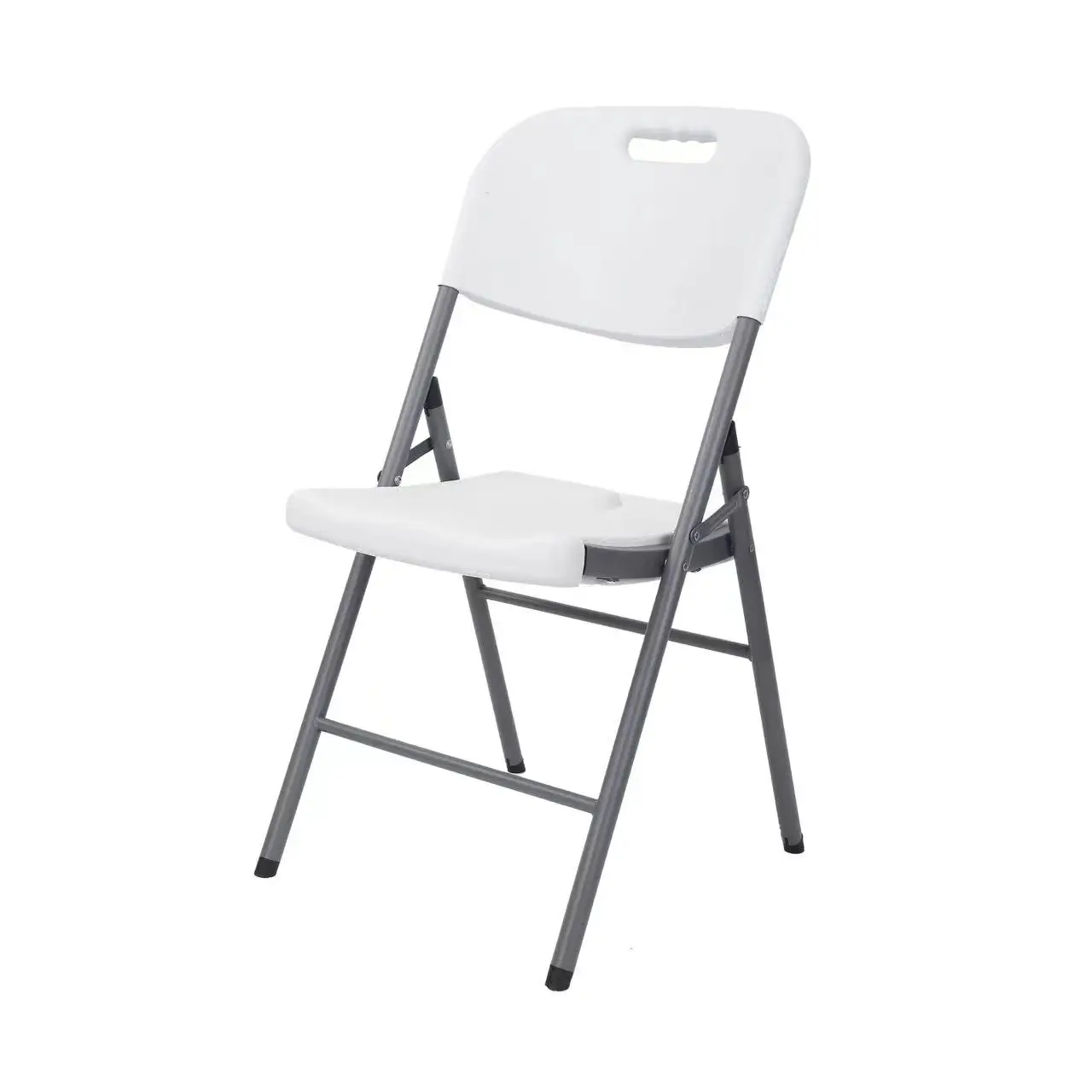 Hot Selling Custom Wedding Portable Lightweight Party Folding Stackable HDPE Plastic Party Banquet Camping Chair for Events