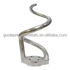 Spiral dough hook  Suitable for use with some European brand commercial dough mixer