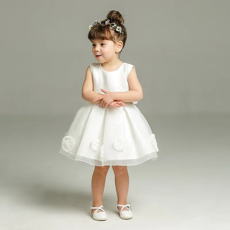 Baby Girl Dress Christening Baptism Gowns Flower Girl Dress