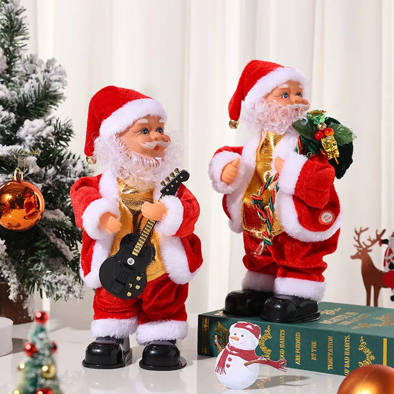 New Design Dancing Santa Santa Dancing Doll Dancing Santa Claus