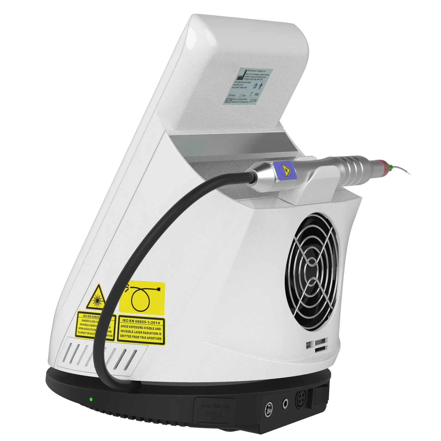 Diode laser dental device with tri-wavelength for dental ulcer PMTC Oral beautification