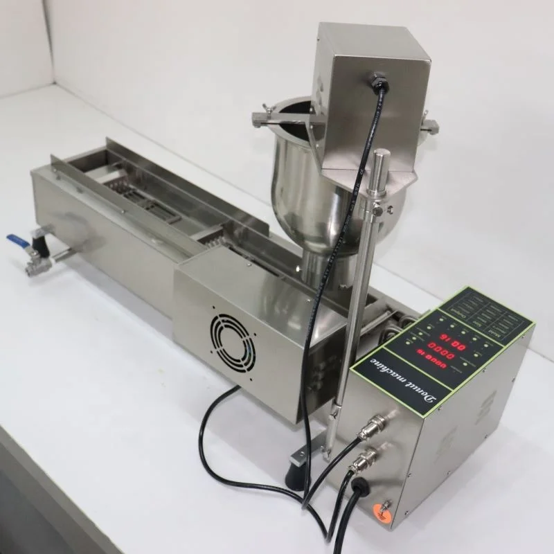 101U digital display automatic mini donut machine automatic donut fryer donut frying machines