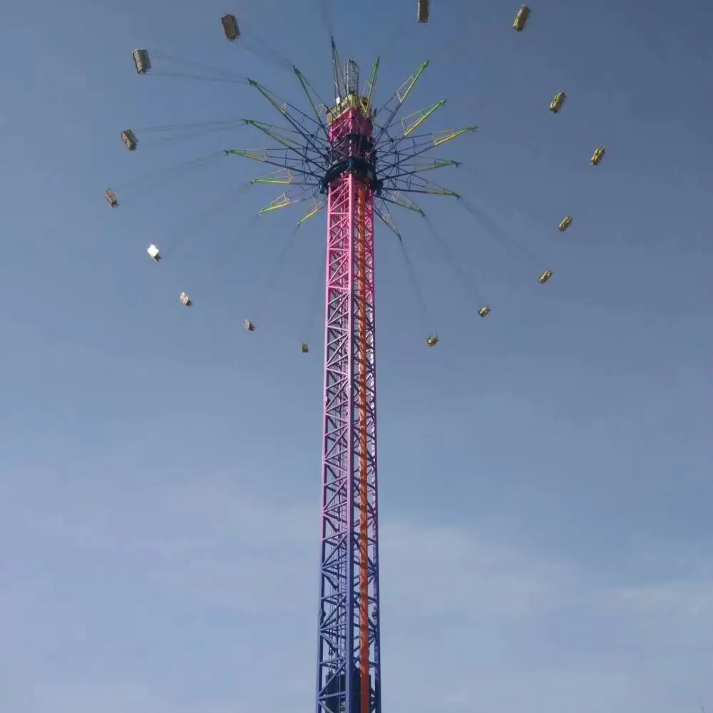 Amusement Park Equipment Rides Flying Tower for Sales