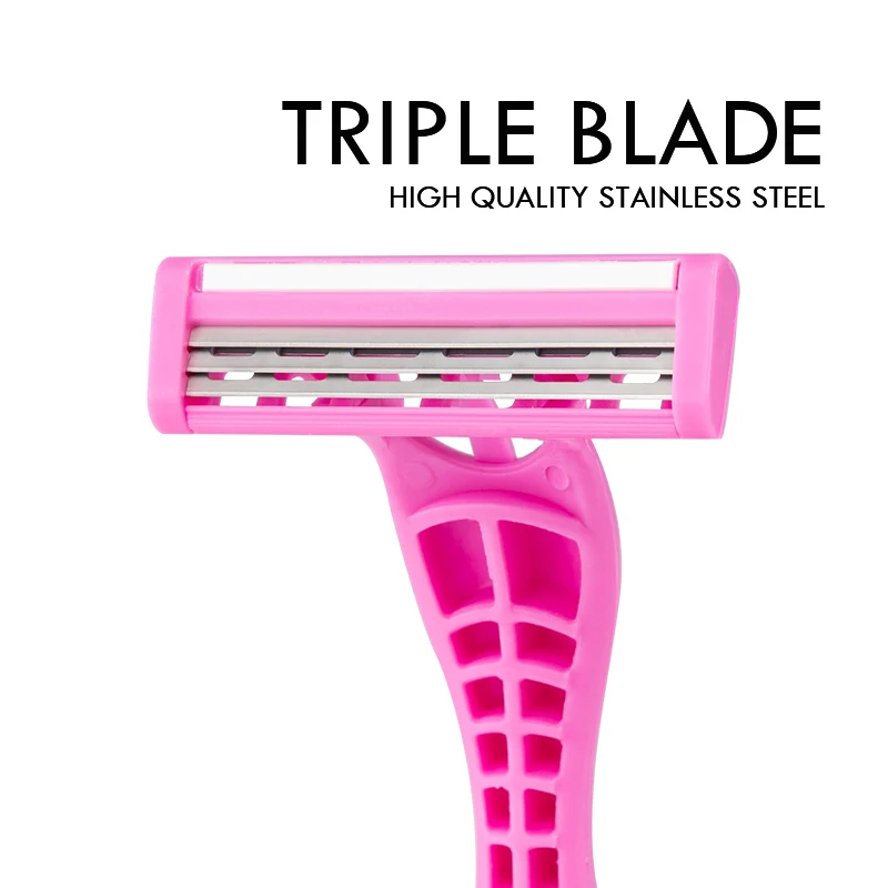 pearl max New online razors 3 blades system mini type razor female women fashion shaving razor blade