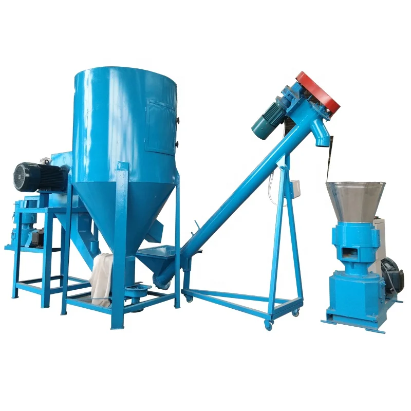 Floating Fish Feed And Manure Pelletizer Pellet Machine Animal Feed Extruder Machine