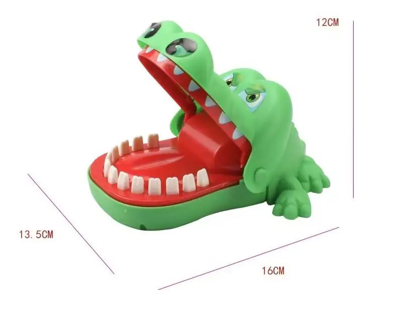 Kids Whole Trick Toys Wholesale Crocodile Biting Finger ToysShark Tooth Pulling Game Biting Hand Crocodile Toys
