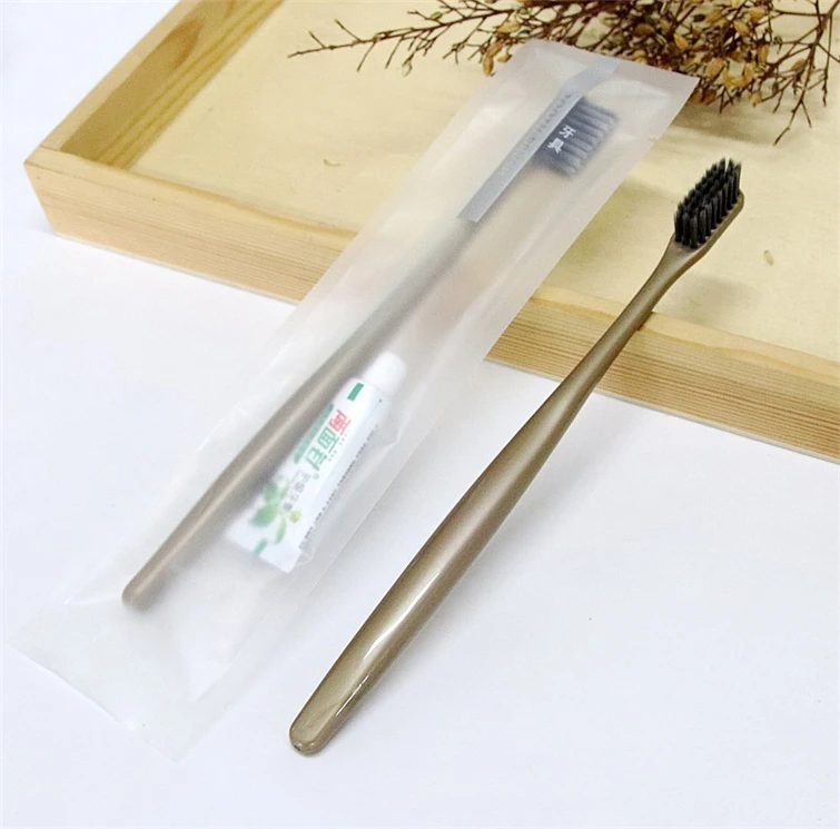  Hot sell disposable engraving matte excellent smart zigzag tooth brush