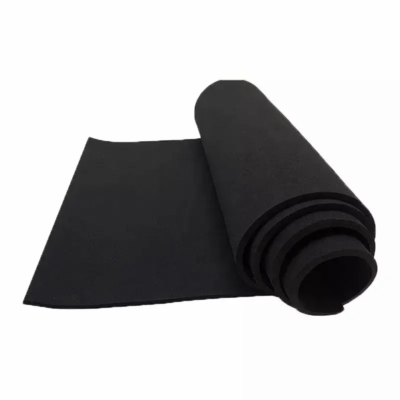 Self-Adhesive High Density Close Cell Foam Insulation Neoprene Sheets Shock Absorption EPDM/CR/EVA Rubber Foam Sheet/Roll