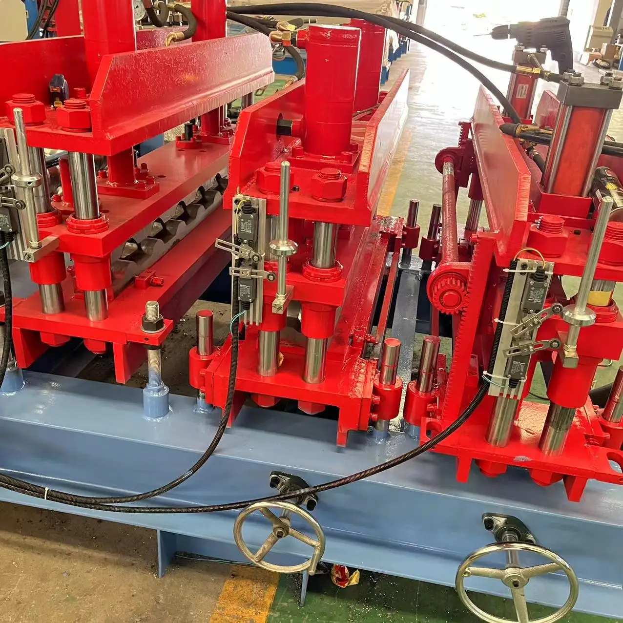 Roll forming machine parts limit switch