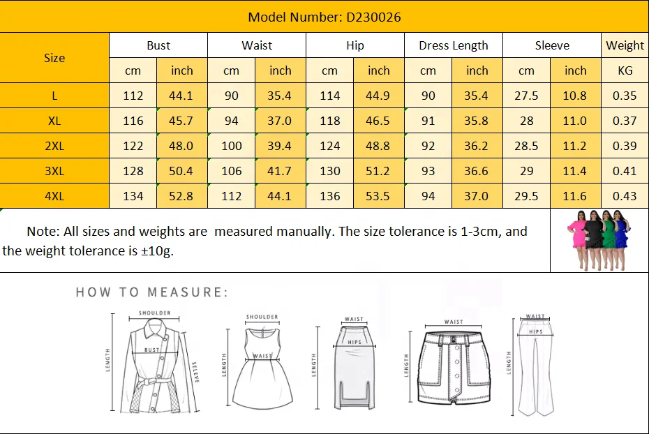 Hot Sale   Fast Shipping Plus Size Dress Casual & Formal Mini Dresses Short Ruffle Sleeve Crew Neck For Fat Ladies