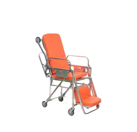 Hot sale Professional Stair  ambulance stretcher Emergency Automatic Loading Hospital Aluminum Ambulance Chair Stretcher