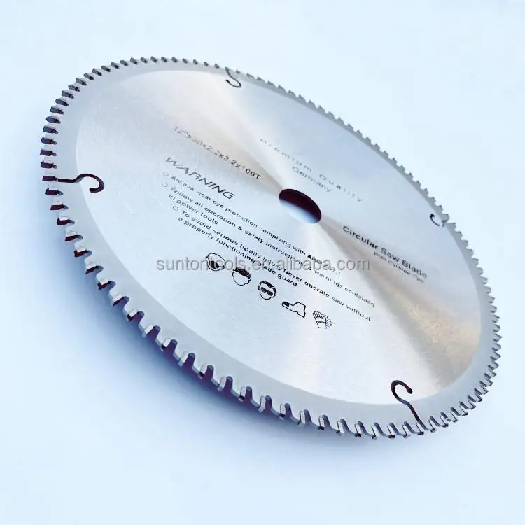 High quality  300mm 12inch  100T tungsten carbide TCT circular saw blade for aluminium profile cutting