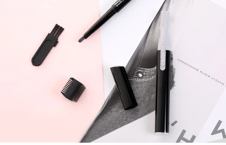 2021 Best Selling Mini Rechargeable Painless Razor Electric Eye Brows Eyebrow Trimmer