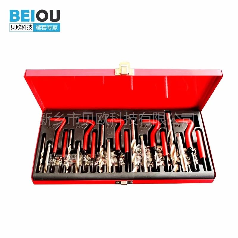 131pcs thread repair kit Manufactured in China Metric M5 6 8 10 12 UNC UNF all in stock