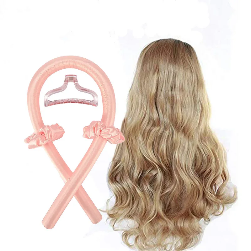 Stirnband ohne Hitze Seiden locken Band Locken wickler schlafen weiches