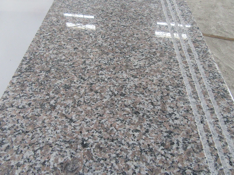 Cheap Price Granite Stair Lotus Brown Granite Stair Step And Riser