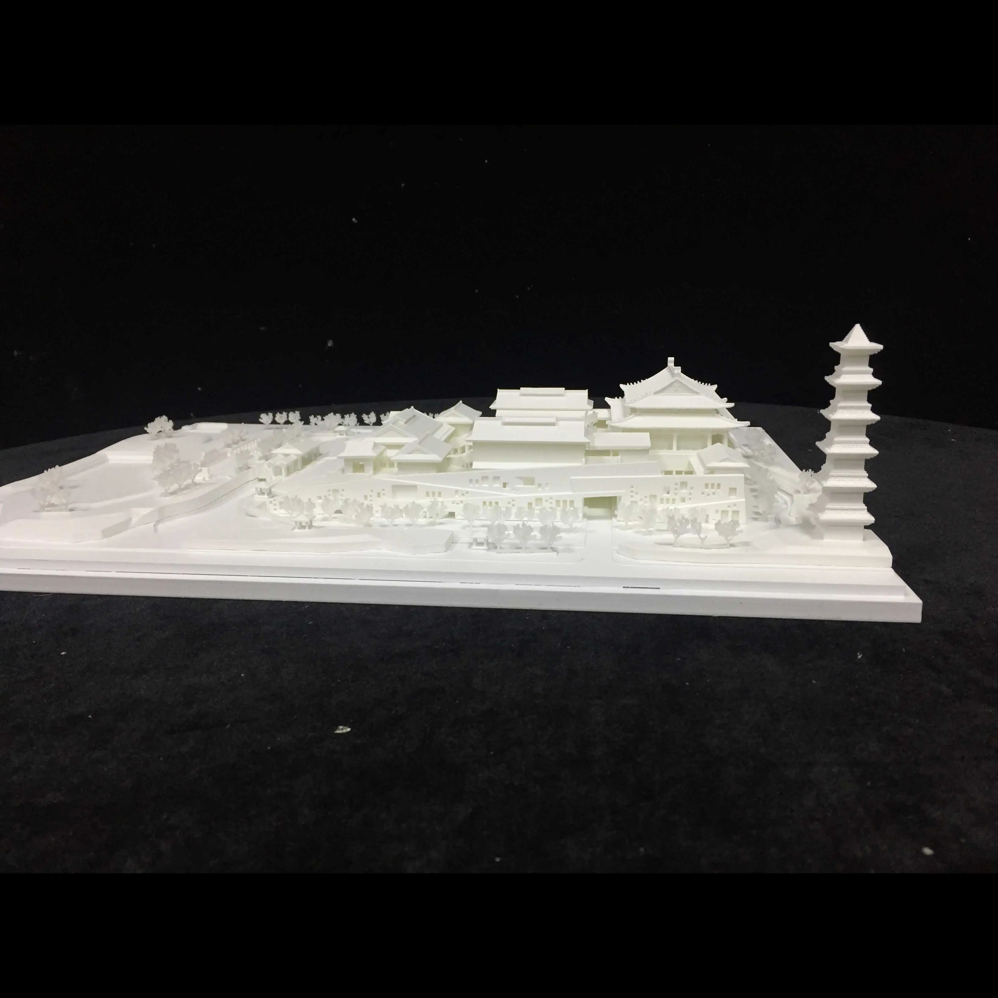 1:100 пластиковая 3d знаменитая модель здания для недвижимости квартирного