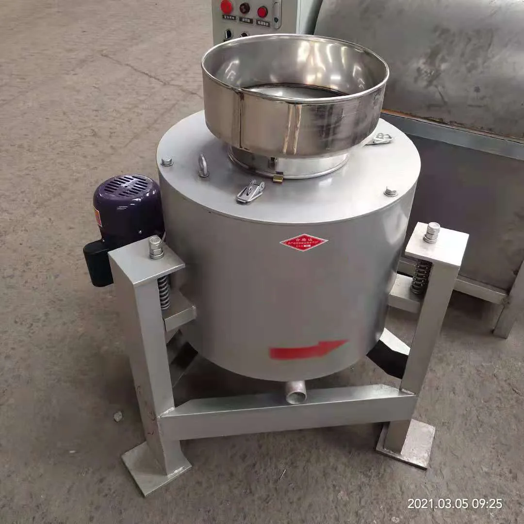50-100kg/hour coconut oil centrifuge machine/oil filter making machine