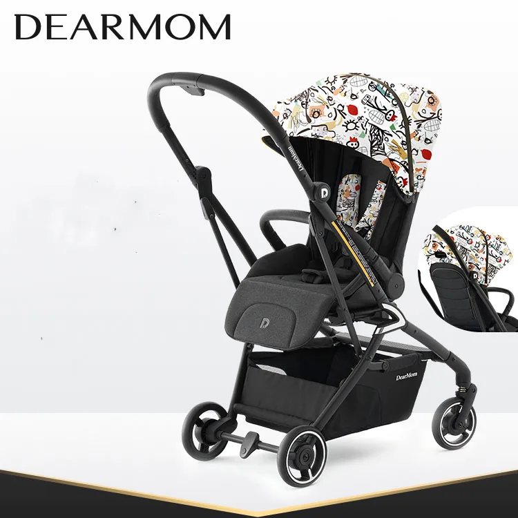 2022 Amazon lightweight umbrella universal compact baby horse stroller foldable