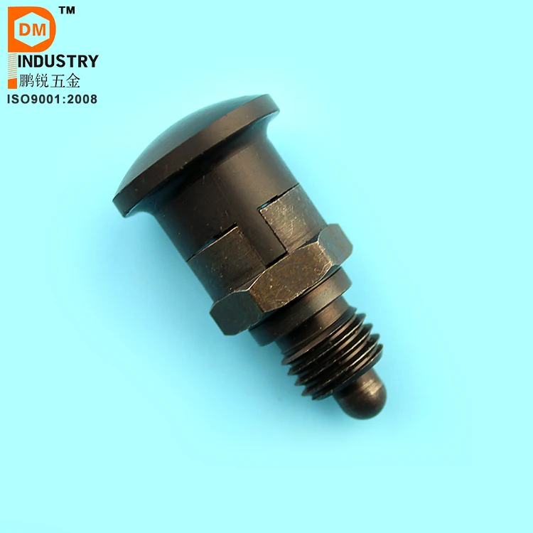 18-8 Stainless steel spring lock rounded retainer clevis pin with chain and key ring