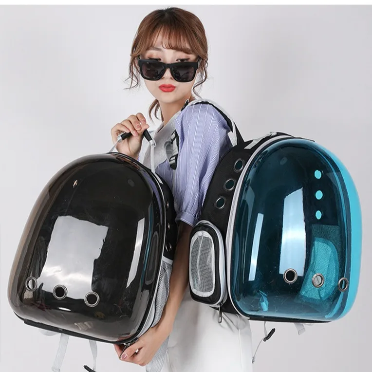 Outdoor Breathable Pet Backpack Bag Travel Carrier Bag Carrying Basket Backpack carrier dog cat bag