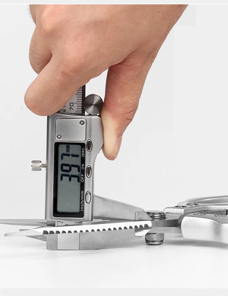 Hot selling Non Slip Stainless Steel Sharp Cooking Scissors for Kitchen