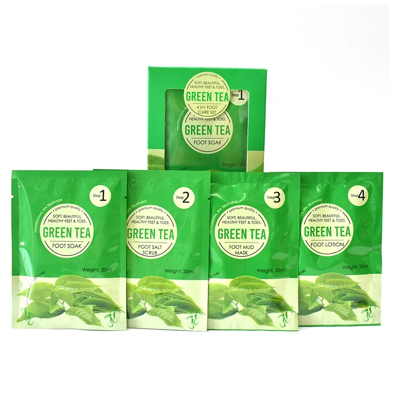 OEM Commission Foot Spa Orange Crystal Jelly SPA Salt Powder Soften Exfoliating Whiten Salt Jelly Pedicure Foot Bath Soak