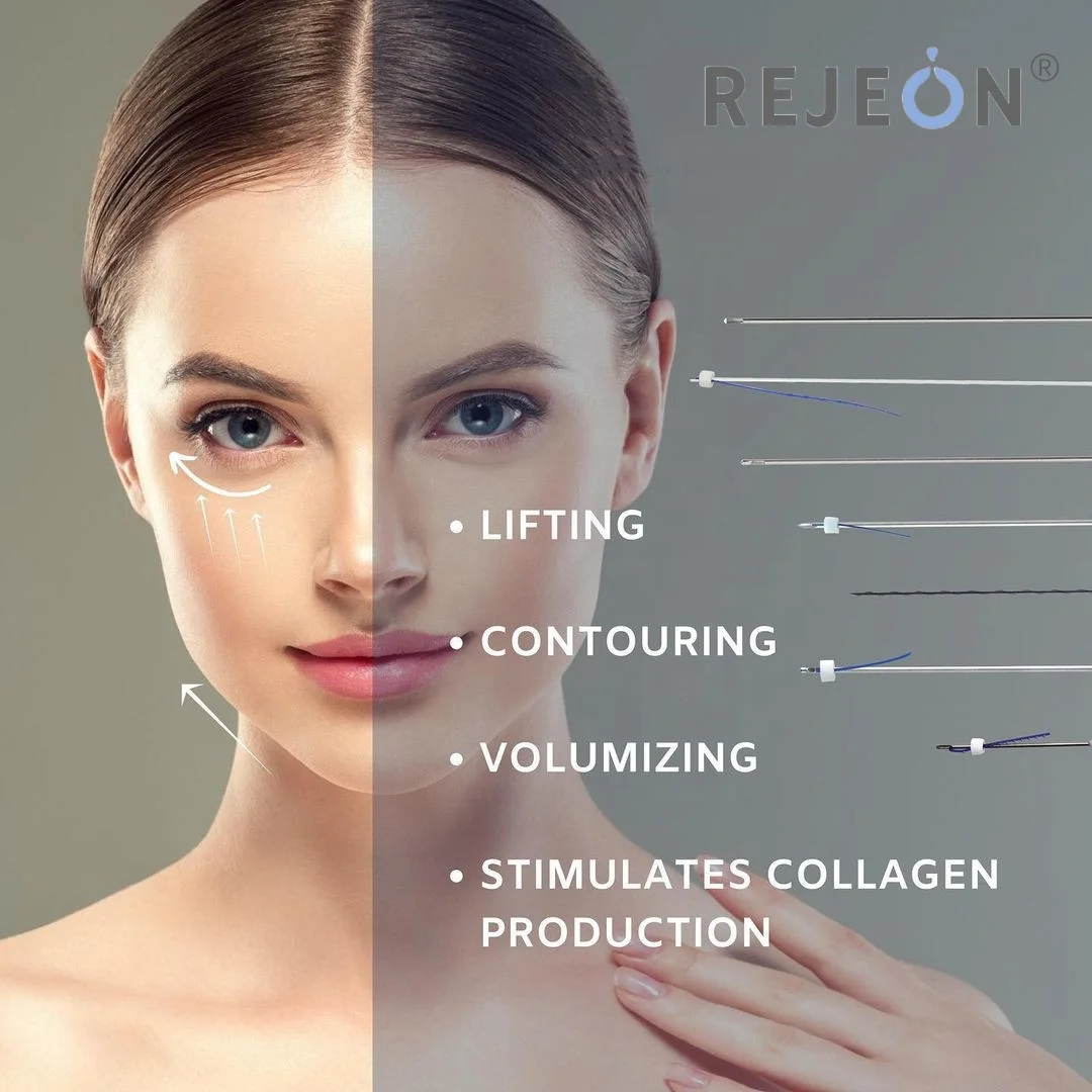 v lifting 4d barb cog 25g 38mm v face shaping skin lifting medical suture pdo threads