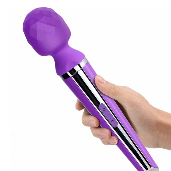 30 powerful vibration big handheld women body av wand massager for adult