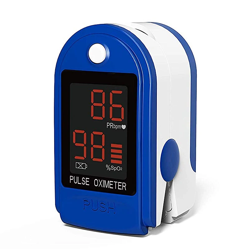 CE certified portable fingertip pulse oximeter SP02 Medical pluse oxi meter finger