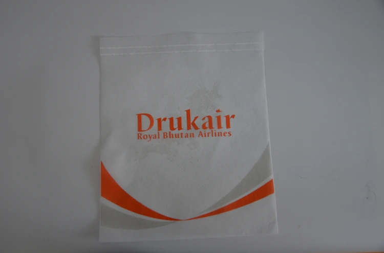 Printed non woven fabric airline seats head rest cover