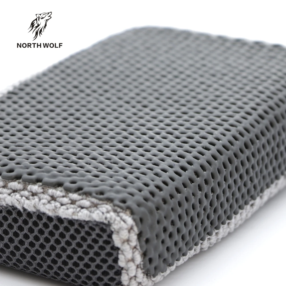 NORTH WOLF Ultra Clay Scubber Clay Bar Scrubber, Detailing Clay for Car Wash Scrubbing and Claying, Car Paint Prep